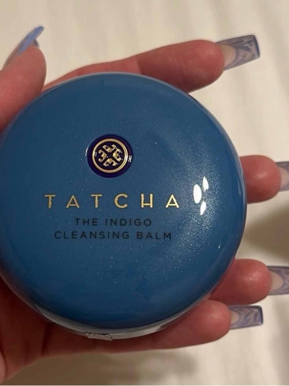 Tatcha The Indigo Cleansing Balm - Beige & Gold Packaging